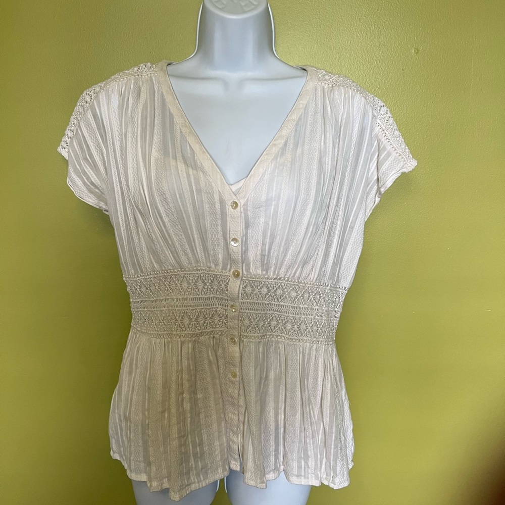 Sundance Off White Blouse